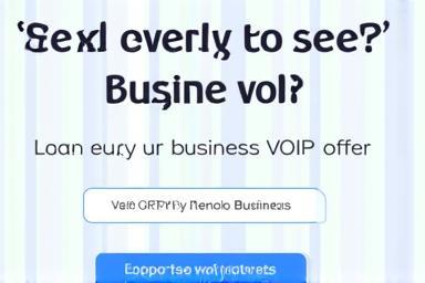 Offerta VoIP aziendale